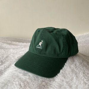 Green Kangol cap